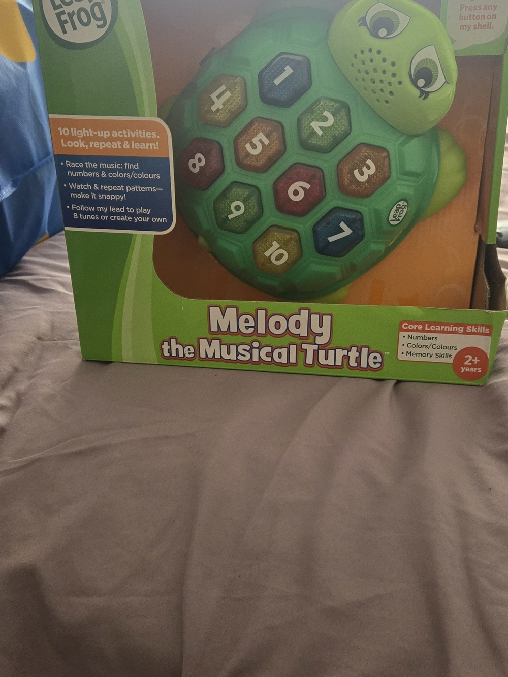 LeapFrog Melody the Musical Turtle - Bright Green Educational Toy